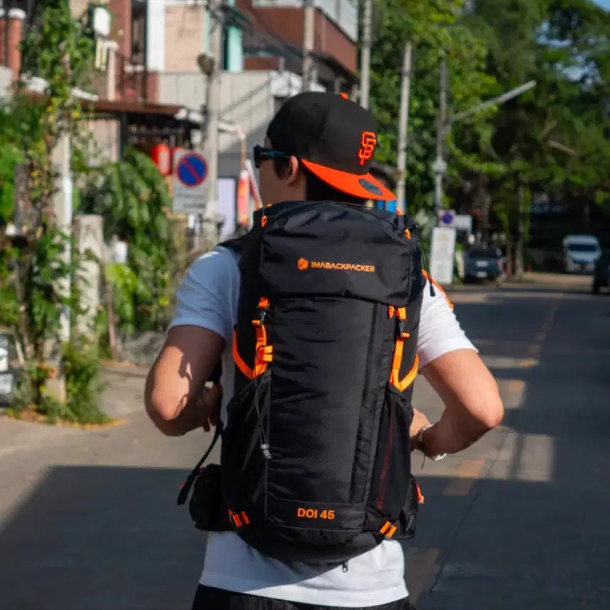 [BUNJANG] Amubackpacker DOI 45L Backpacking Backpack / 암어백패커 45L 등산 백패킹 배낭여행 배낭
