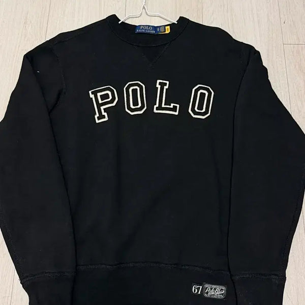 [BUNJANG] Polo Ralph Lauren Black Sweatshirt / 폴로 랄프로렌 맨투맨 블랙