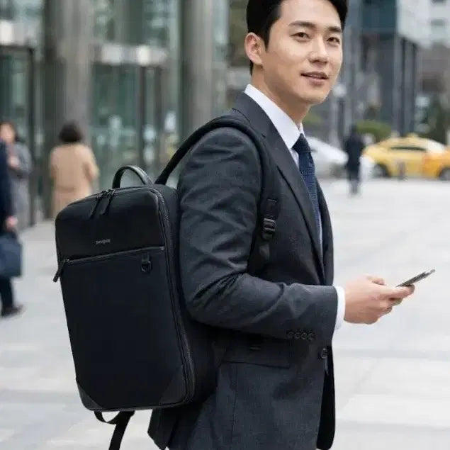 [BUNJANG] Samsonite Black Backpack / 샘소나이트 백팩 블랙