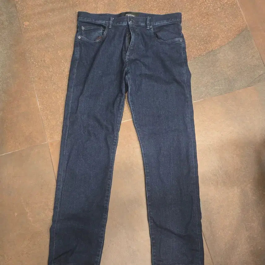 [BUNJANG] Zegna Men's Dark Wash Denim Jeans / 제냐 청바지