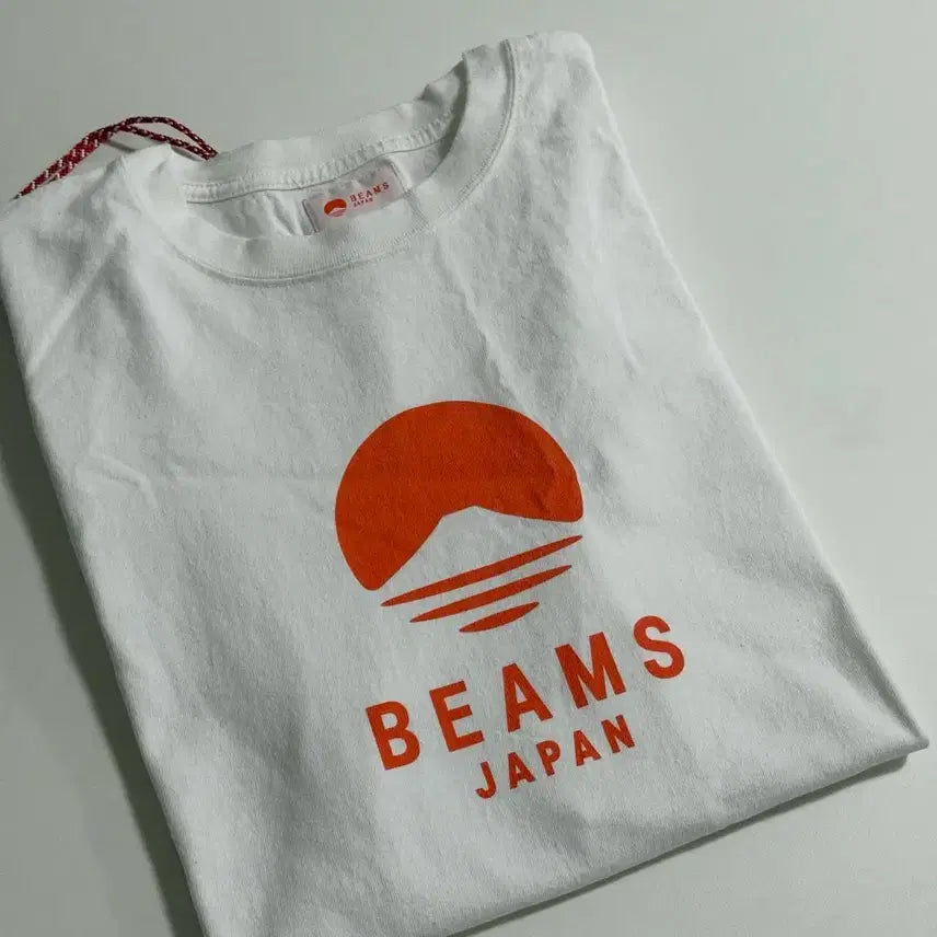 [BUNJANG] BEAMS JAPAN Logo Print Short Sleeve T-Shirt / BEAMS JAPAN 빔즈 재팬 로고 프린트 반팔 티셔츠
