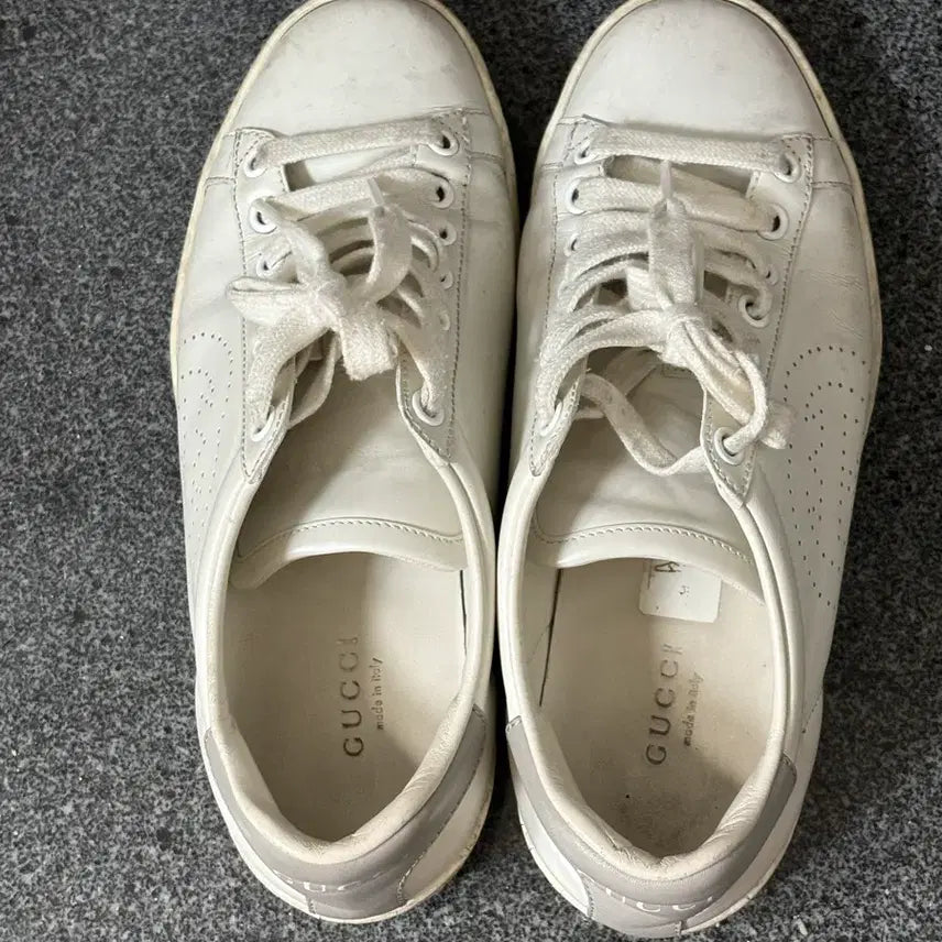 [BUNJANG] Gucci White Sneakers / 구찌 스니커즈 화이트