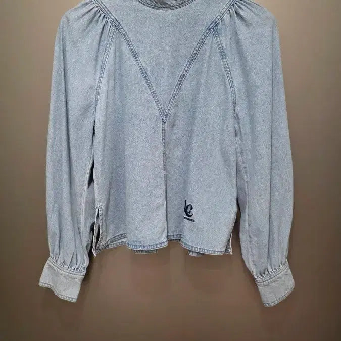 [BUNJANG] Lucky Chouette Denim Shirt / 럭키슈에뜨 데님 셔츠