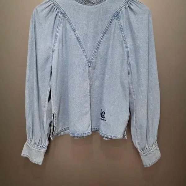 [BUNJANG] Lucky Chouette Denim Shirt / 럭키슈에뜨 데님 셔츠