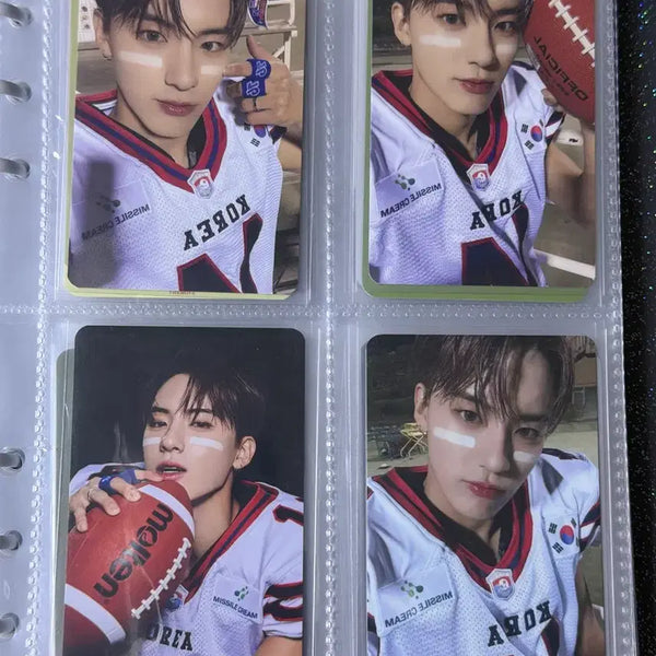 [BUNJANG] The Boyz Eric Athlete Club 2022 Season's Greetings Photocard Set / 더보이즈 에릭 럭비부 포카 4장 일괄 2022 Season's Greetings Athlete Club