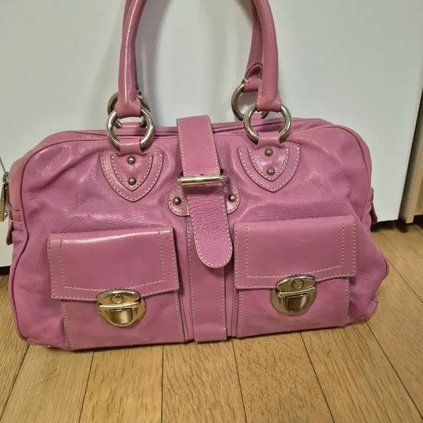 [BUNJANG] Marc Jacobs Pink Leather Shoulder Bag / 마크 제이콥스 핑크 가죽 숄더백