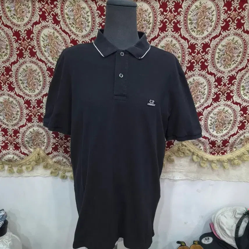 [BUNJANG] CP Company Mini Logo Polo T-Shirt / cp컴퍼니 미니로고 pk 반팔 카라티