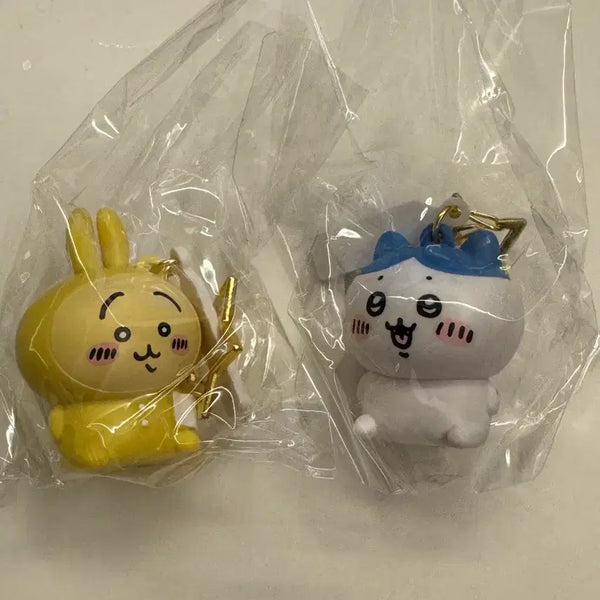 [BUNJANG] Monjeki Bundle Set Keychain (Hachiware & Usagi) / [일괄] 먼작귀 키링 (하치와레+우사기)