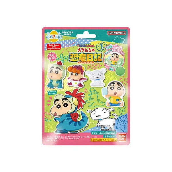 [BUNJANG] Bandai Crayon Shin-chan: Our Dinosaur Journal Bath Bomb Figure Set (4 Types) / 반다이 짱구 극장판 우리들의 공룡일기 배쓰밤 입욕제 피규어 4종 세트