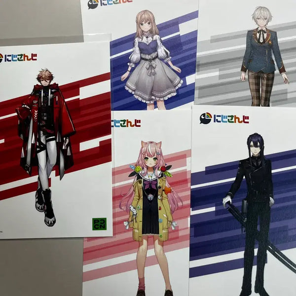 [BUNJANG] Nijisanji 2023 Popcorn Special Illustration Card Postcard Bundle Set / 일괄 니지산지 2023 팝콘 특전 엽서 일러스트 카드 프박 서울