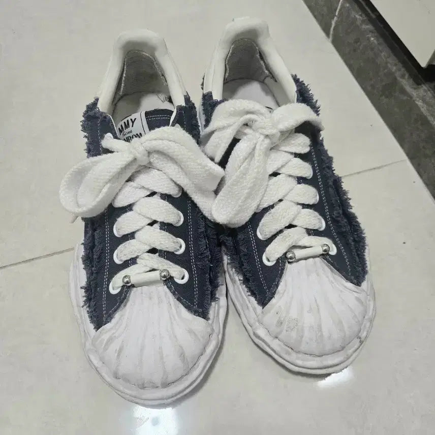 [BUNJANG] Maison Mihara Yasuhiro x Bornbohm Blakey Sneakers / 메종 미하라 야스히로 x 본봄 블레이키 43size