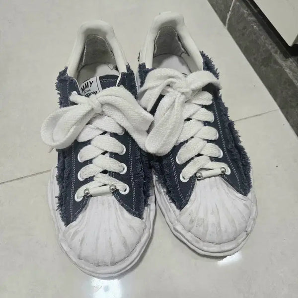 [BUNJANG] Maison Mihara Yasuhiro x Bornbohm Blakey Sneakers / 메종 미하라 야스히로 x 본봄 블레이키 43size