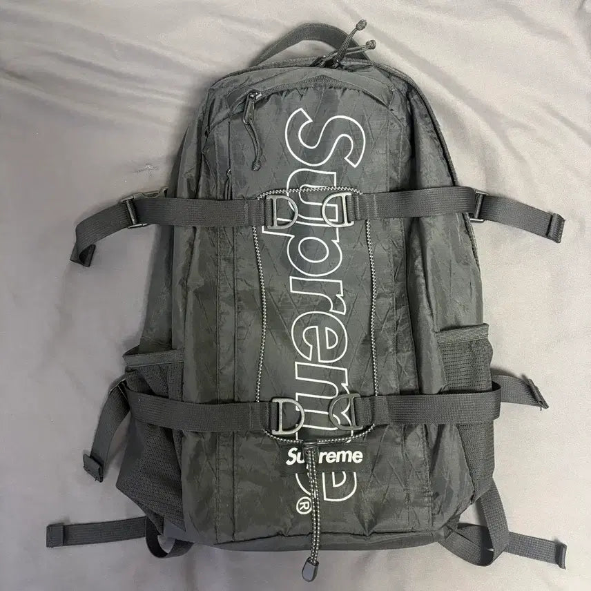[BUNJANG] Supreme 18FW Backpack Bag Black / 슈프림 18fw 백팩 가방 블랙