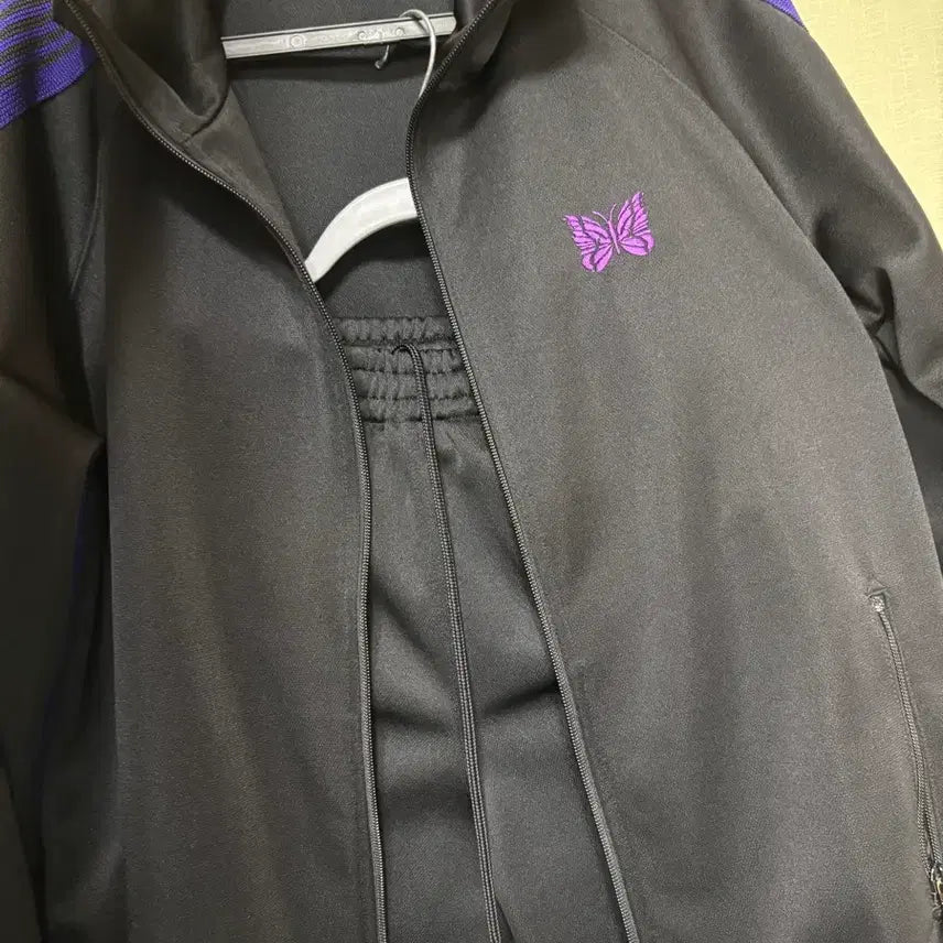 [BUNJANG] Needles Black Purple Setup Tracksuit / 니들스 블랙퍼플 셋업 판매