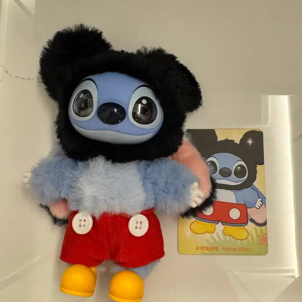 [BUNJANG] Popmart Stitch Mickey Mouse Doll Keychain / 팝마트 스티치 미키 인형 키링