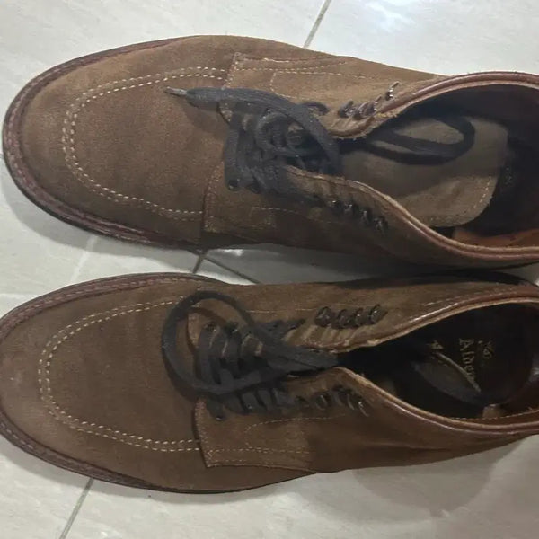 [BUNJANG] Alden 4011HC Snuff Suede Indy Boots / 알든 4011hc 9D 유니페어