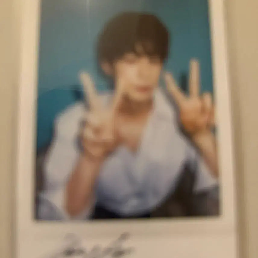 [BUNJANG] Kim Kang Jae Signed Autograph Photo / 배우 김강재 친필 사인 폴라 260727