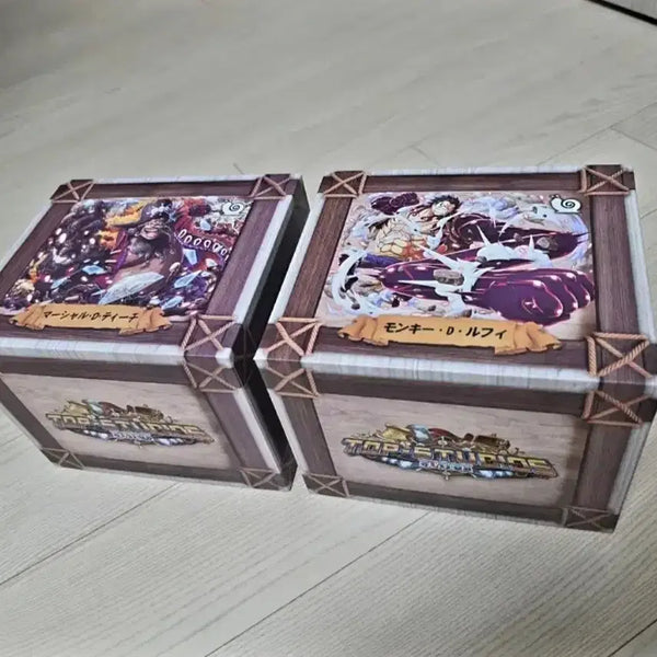 [BUNJANG] One Piece Blackbeard & Luffy 2-Type Resin Figure Set / TOP 전보벌레 검은수염,루피 2종 (원피스 레진 피규어)