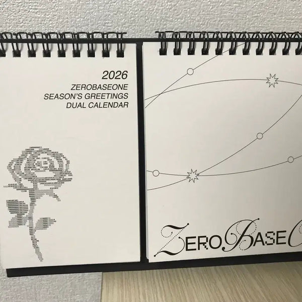 [BUNJANG] ZEROBASEONE 2026 Season's Greetings Calendar / 제로베이스원 2026 시즌그리팅 시그 달력