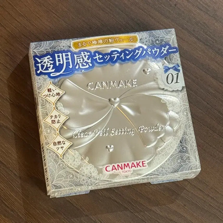 [BUNJANG] Canmake Clear Veil Setting Powder 01 / 새제품 캔메이크 클리어 베일 세팅 파우더 01호