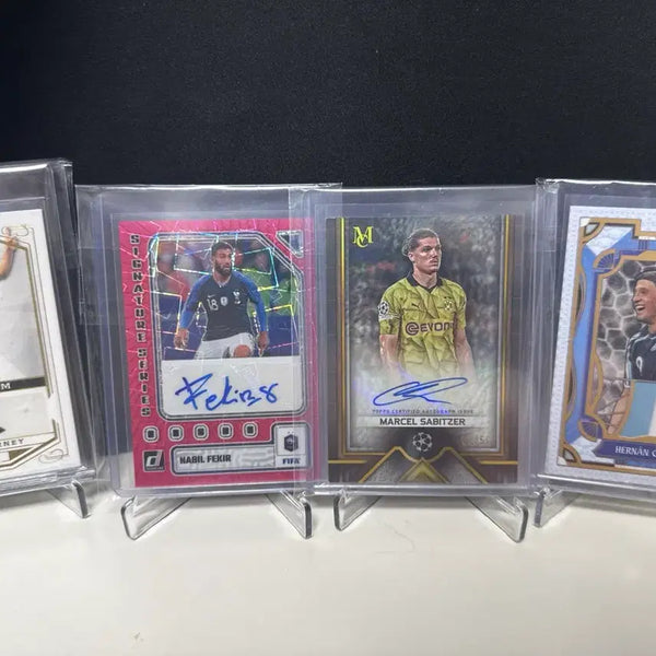 [BUNJANG] Dual Relic & Autograph Soccer Trading Cards / 축구 오토 카드 렐릭 카드 판매합니다!