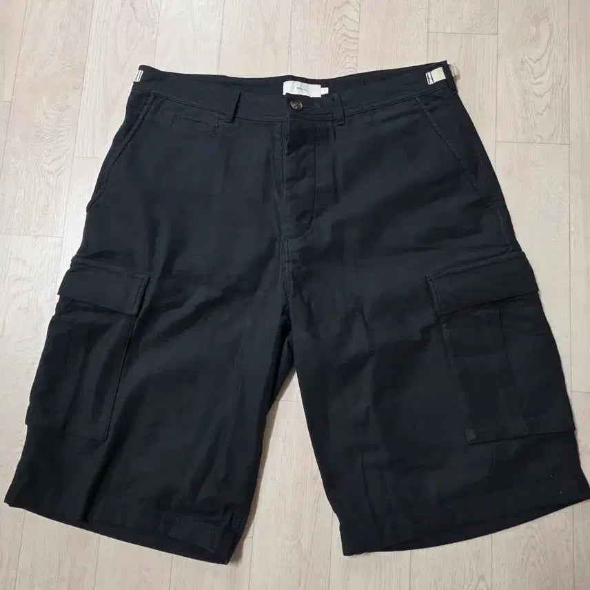 [BUNJANG] Ourselves Black Satin BDU Shorts / [3] 아워셀브스 백사틴 bdu 쇼츠 블랙