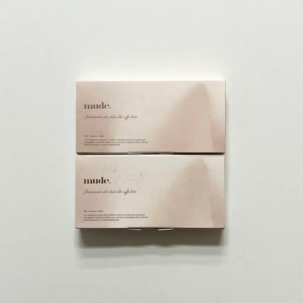 [BUNJANG] Mude Seoul Moment Eyeshadow Palette 05 Toffee Nut Latte / 뮤드 숄 모먼트 아이섀도우 팔레트 05 토피 넛 라떼