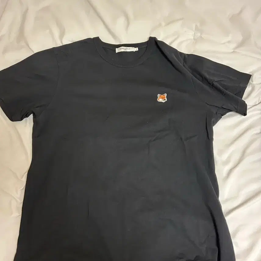 [BUNJANG] Maison Kitsuné Fox Head T-Shirt Black M / 메종키츠네 폭스헤드 반팔티 블랙 M