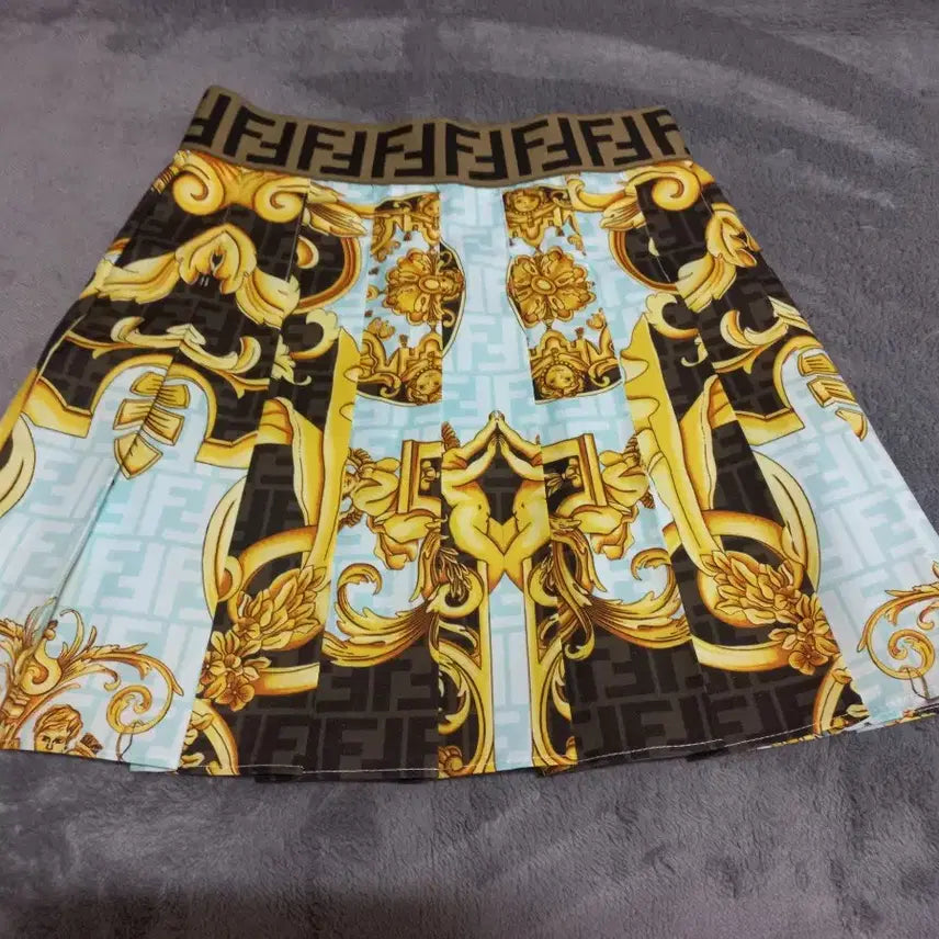 [BUNJANG] Designer Style Sample Skirt (New w/o Tags) / 명품 스타일 샘플스커트 택만제거한 새상품 s  m  밴딩스타일