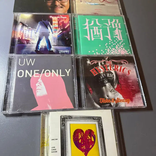 [BUNJANG] Various Artists - Unsealed Korean Music CDs / umc uw, 9와 숫자들, 더 히스테릭스, 데프콘, 눈뜨고코베인 음악 앨범 개봉 cd