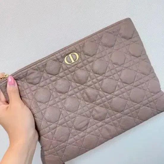 [BUNJANG] Dior Caro Daily Pouch Large Calfskin / 디올 카로 데일리 파우치