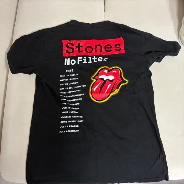 [BUNJANG] The Rolling Stones No Filter Tour 2018 T-Shirt / 롤링스톤즈 노필터 투어 티셔츠