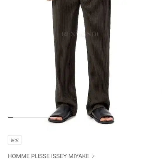 [BUNJANG] Homme Plissé ISSEY MIYAKE Mc June Mud Brown Pants HP56JF129-46 / [3]옴므 플리세 HP56JF129-46 (Mc June) 브라운