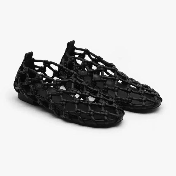 [BUNJANG] A'pure ROUV Round Net Flats / 에퓨레 ROUV Round Net Flats