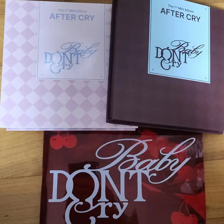 [BUNJANG] Baby Don't Cry F GIRL + Bittersweet Album Set (Photocard Excluded) / [판매] 베이비돈크라이 F GIRL+Bittersweet 앨범 세트(포카X)