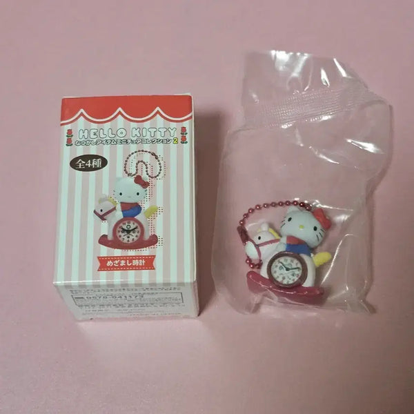 [BUNJANG] Hello Kitty Mini Keychain Alarm Clock / 헬로키티 미니 키링 알람시계
