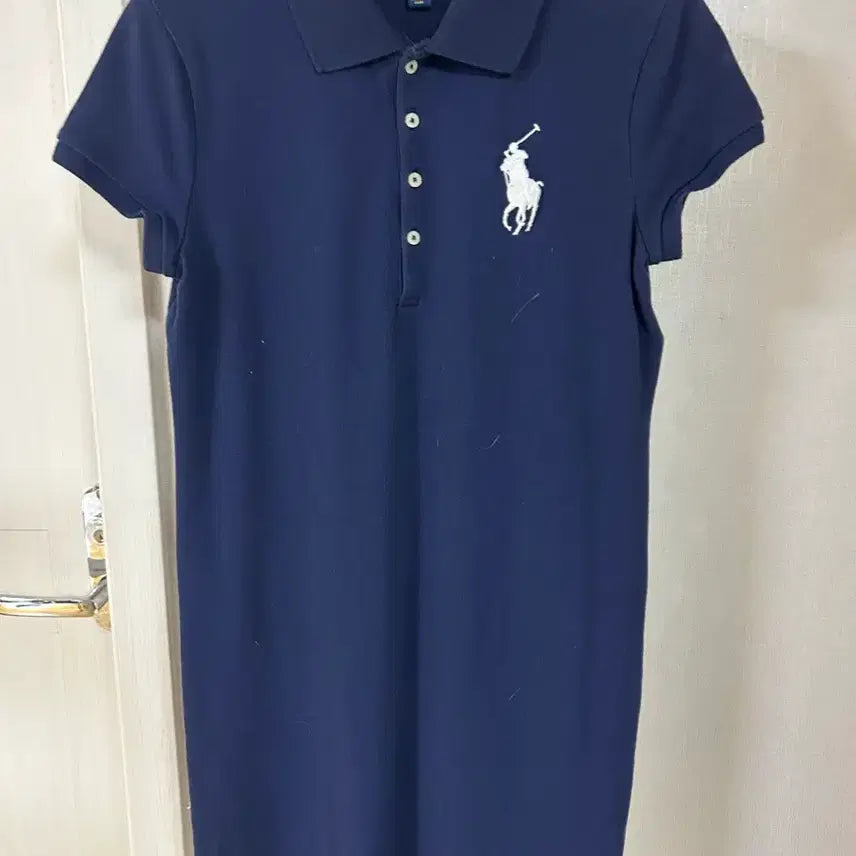 [BUNJANG] Polo Ralph Lauren Navy Mini Dress / 폴로 랄프로렌 네이비 미니원피스