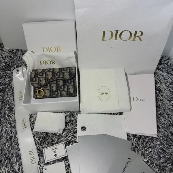 [BUNJANG] Dior Oblique Saddle Card Holder / [정품] 디올 오블리크 새들 카드지갑   플박스