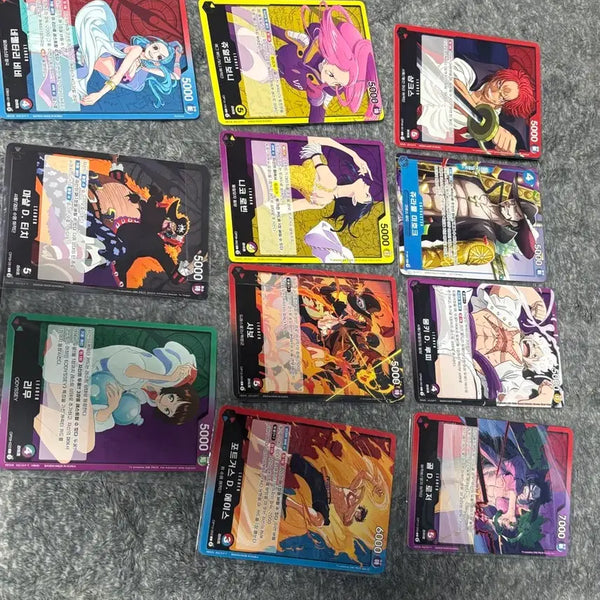 [BUNJANG] One Piece Leader Card 11-Card Bundle Set / 원피스 리더카드 11종 일괄판매