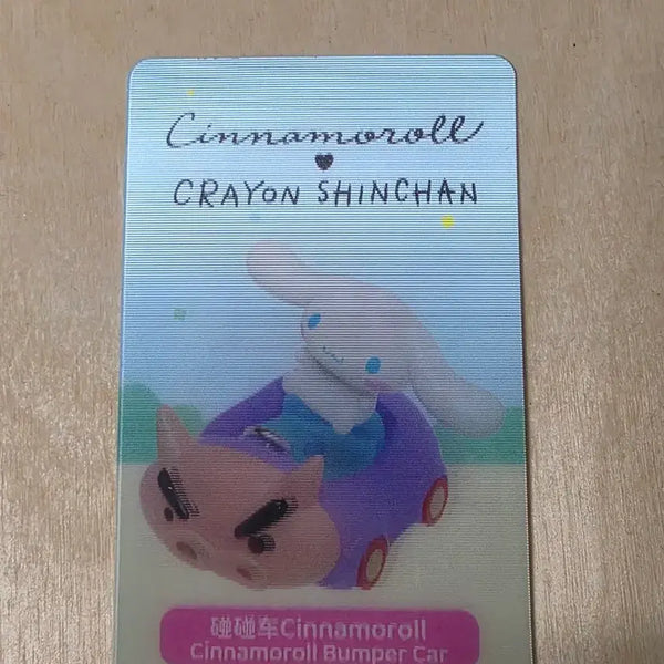 [BUNJANG] Cinnamoroll x Kureyon Shinchan Wonderland Series Figure / 시나모롤 짱구는못말려 원더랜드 시리즈 피규어