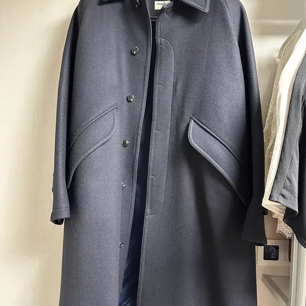 [BUNJANG] Roughside Balmacaan Navy Size 2 / 러프사이드 발마칸 네이비 2사이즈