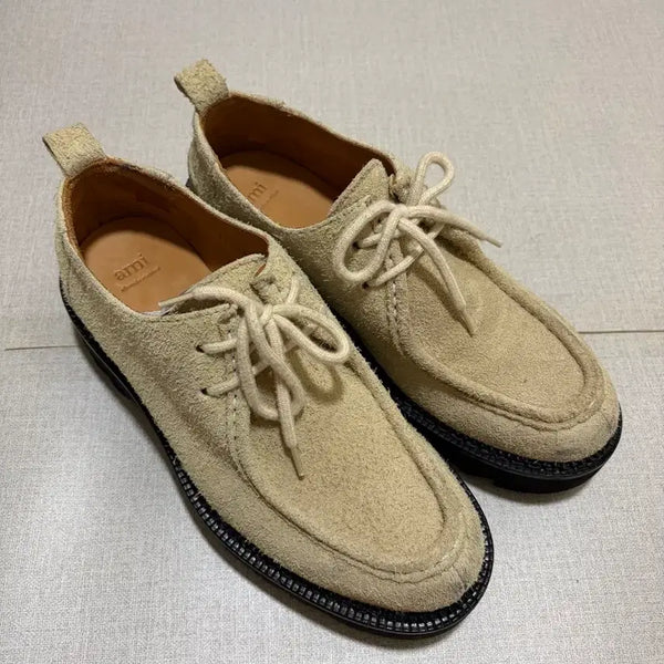 [BUNJANG] Ami U-Tip Derby Shoes Size 41 / Ami 아미 더비 유팁 41사이즈