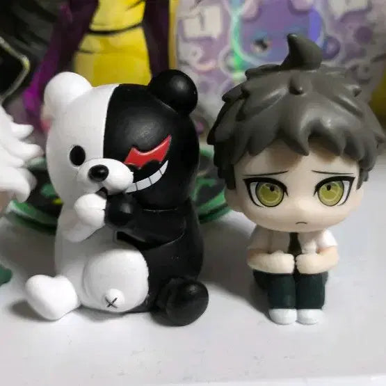 [BUNJANG] Danganronpa Monokuma Hinata Makoto Machi Boke Gacha Figure / 단간론파 모노쿠마 히나타 마치보케 언제오려나 가챠