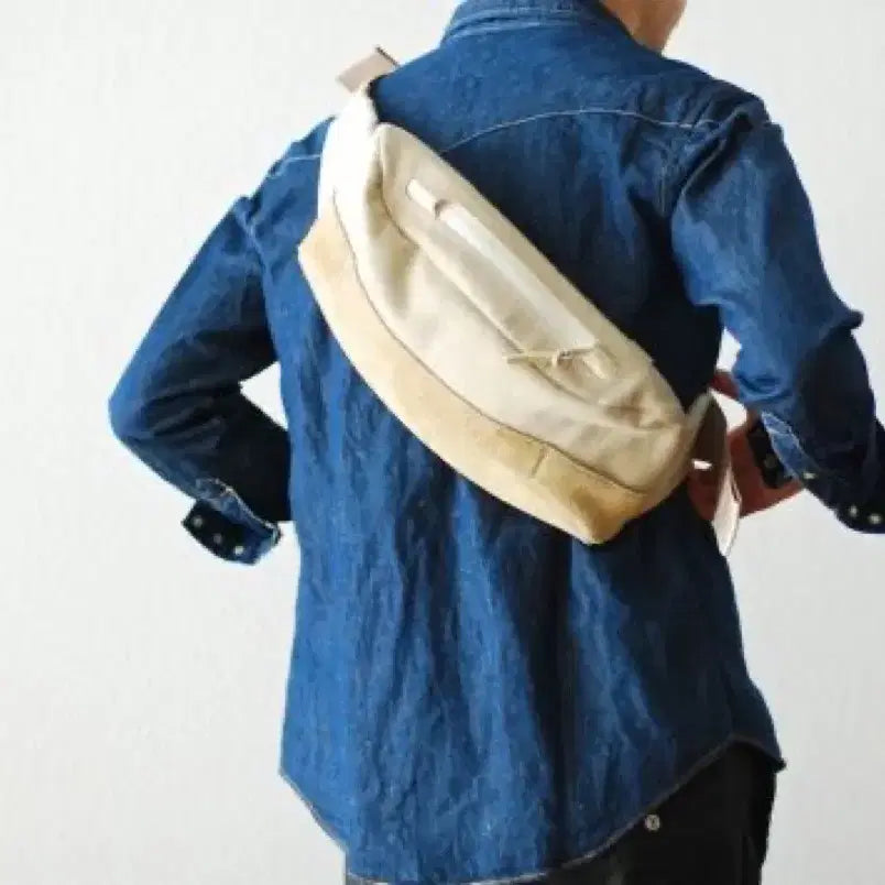 [BUNJANG] Visvim Lumbar Bag Navy / Visvim 비즈빔 Lumbar 럼버백 네이비