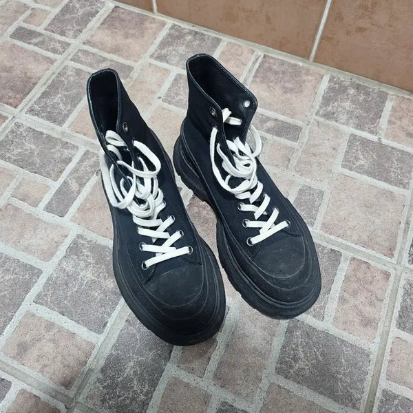 [BUNJANG] Alexander McQueen High-Top Sneakers Boots Walkers Size 40 / 알렉산더맥퀸 하이탑스니커즈부츠워커 40사이즈