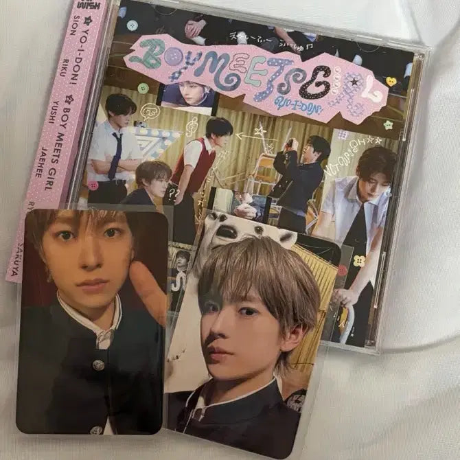[BUNJANG] NCT WISH BoMiT Girl Yuushi Group Set Mumosho POB Photocard / 엔시티위시 보밋걸 유우시 가쿠란 단체반 무모샵 세트 양도