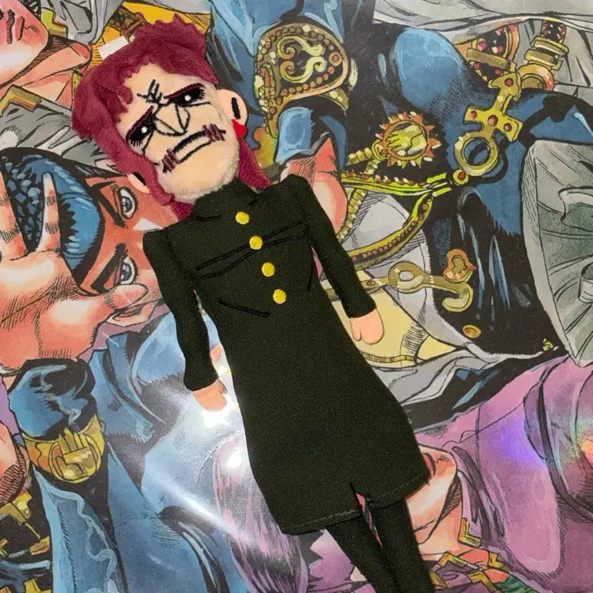 [BUNJANG] JoJo's Bizarre Adventure Kakyoin Noriaki Cursed Doll Plush / 죠죠 카쿄인 저주인형 누이