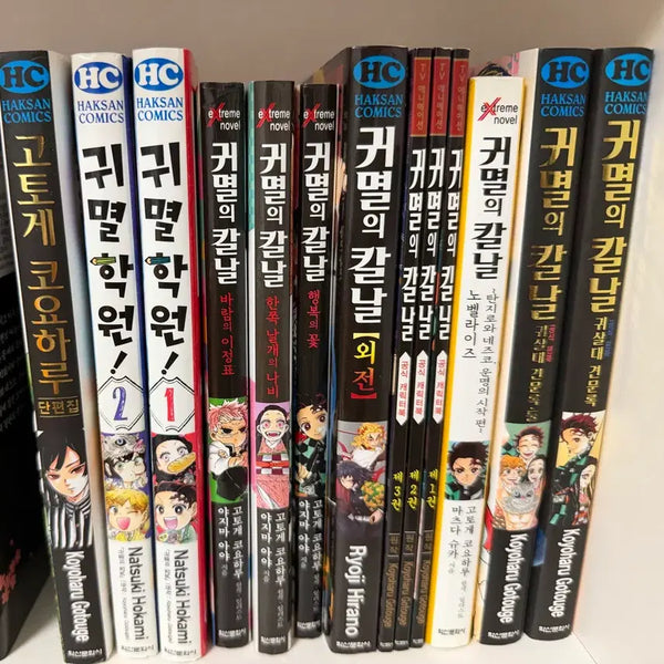 [BUNJANG] Demon Slayer Fan Books Collection / 귀멸의칼날 팬북 등등 판매