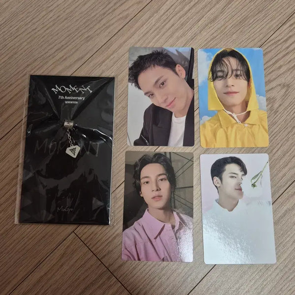 [BUNJANG] Seventeen 7th Anniversary Charm with Official Photocard Bundle / 세븐틴 7주년 참 새상품+덤 공식포카