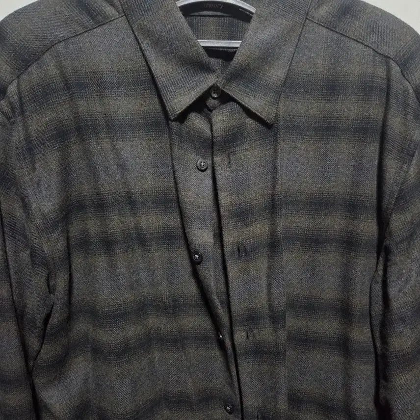 [BUNJANG] Theory Checkered Shirt / 띠어리 체크 셔츠